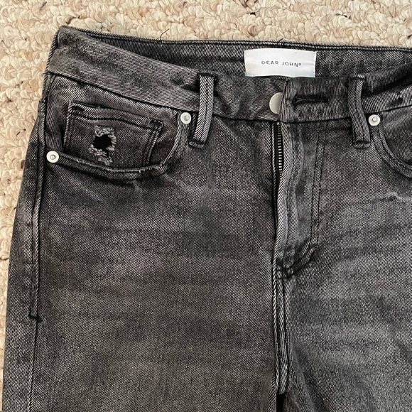 Dear John Jeanne Flare cropped jeans 28/6 EUC - Picture 3 of 9